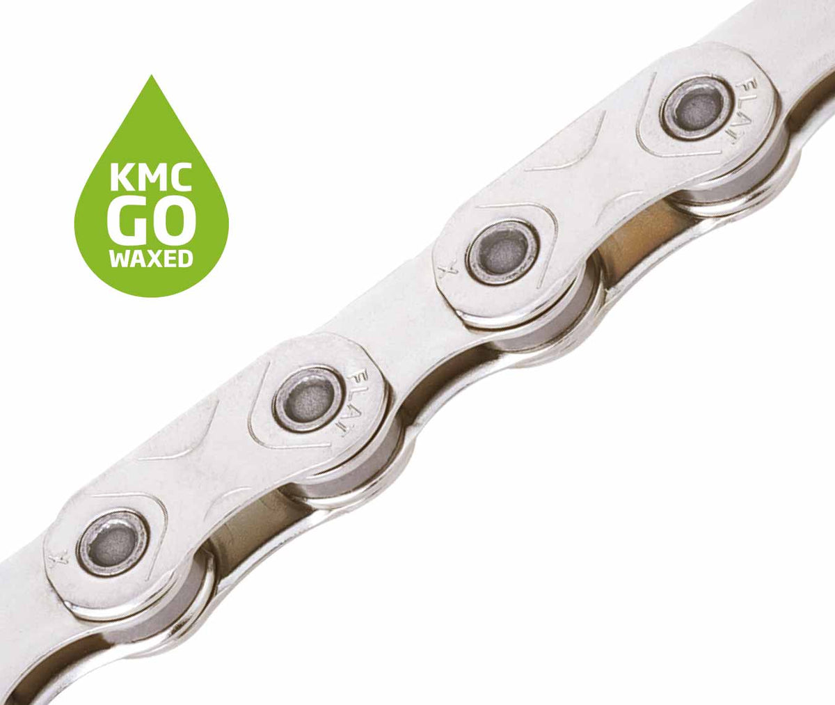 Cadena Kmc X Flat para Sram 12-13v Waxed Plata