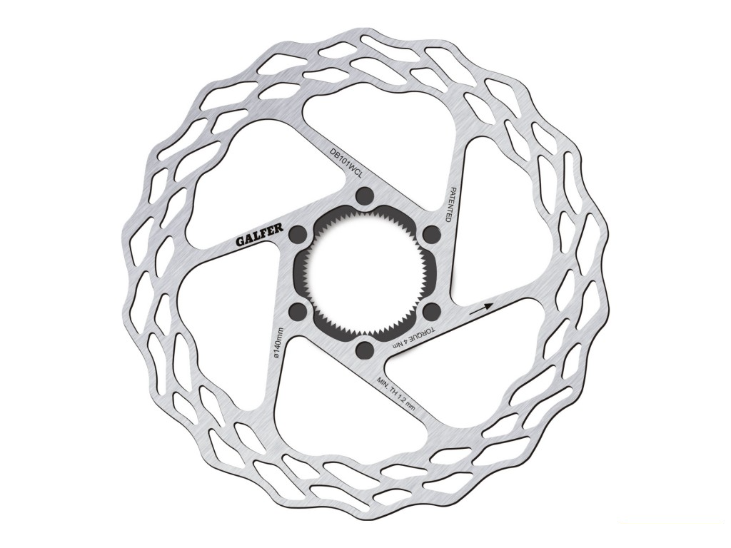 Disco de freno Ruta/Gravel Center Lock Galfer 140x1,8mm DB101WCL