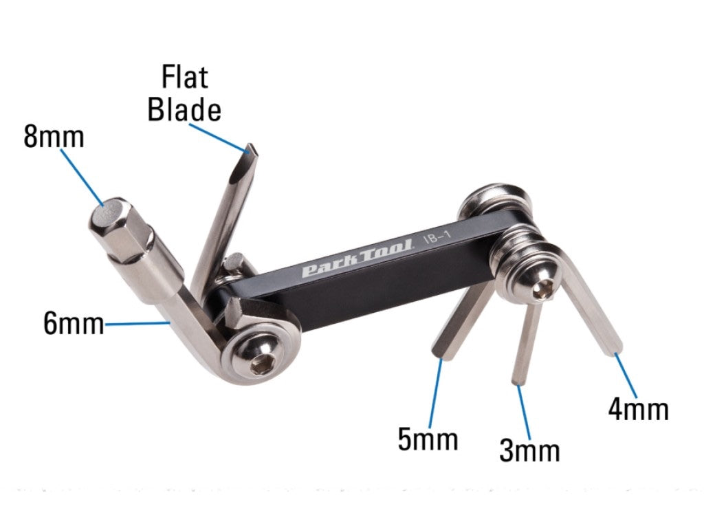 Multiherramienta IB-1 Hexag + Dest Park Tool IB-1