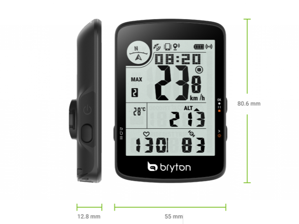 Ciclocomputador Bryton Rider 17