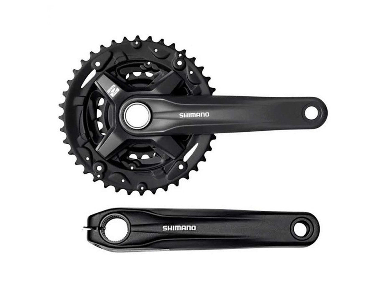 Plato Y Biela Triple Shimano Alivio 3x9v 40/32/22t Fc-MT210-3