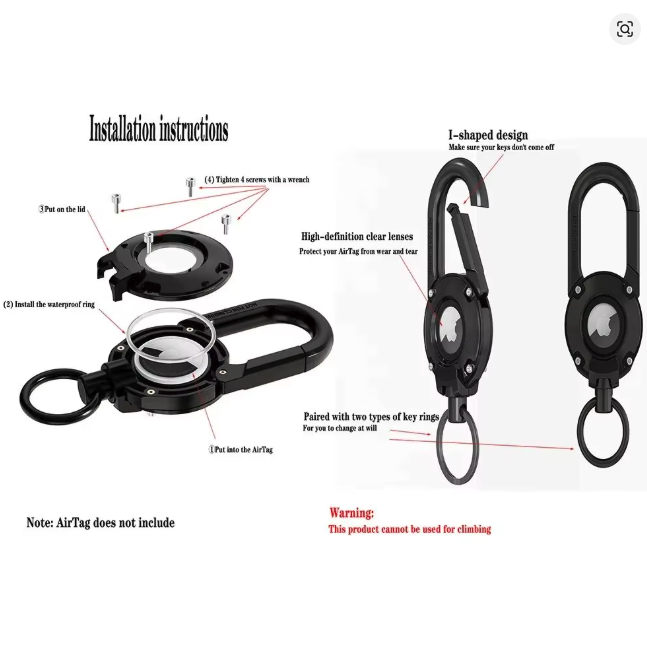 Llavero para airtag Fastlock