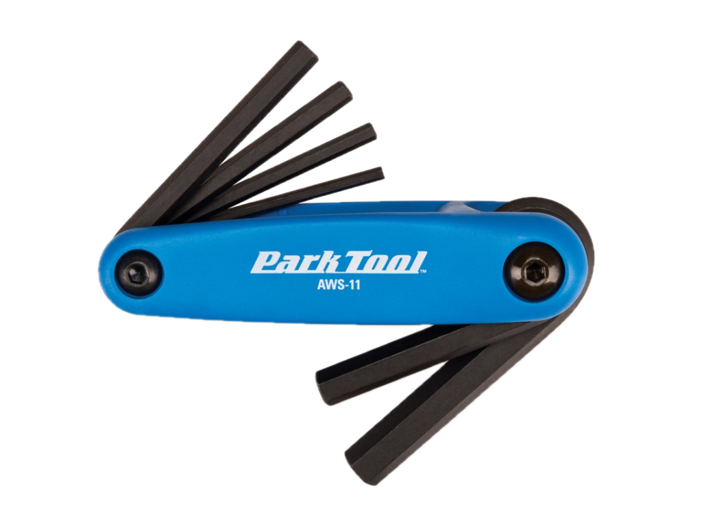 Multiherramienta de llaves hex plegable Park Tool AWS-11