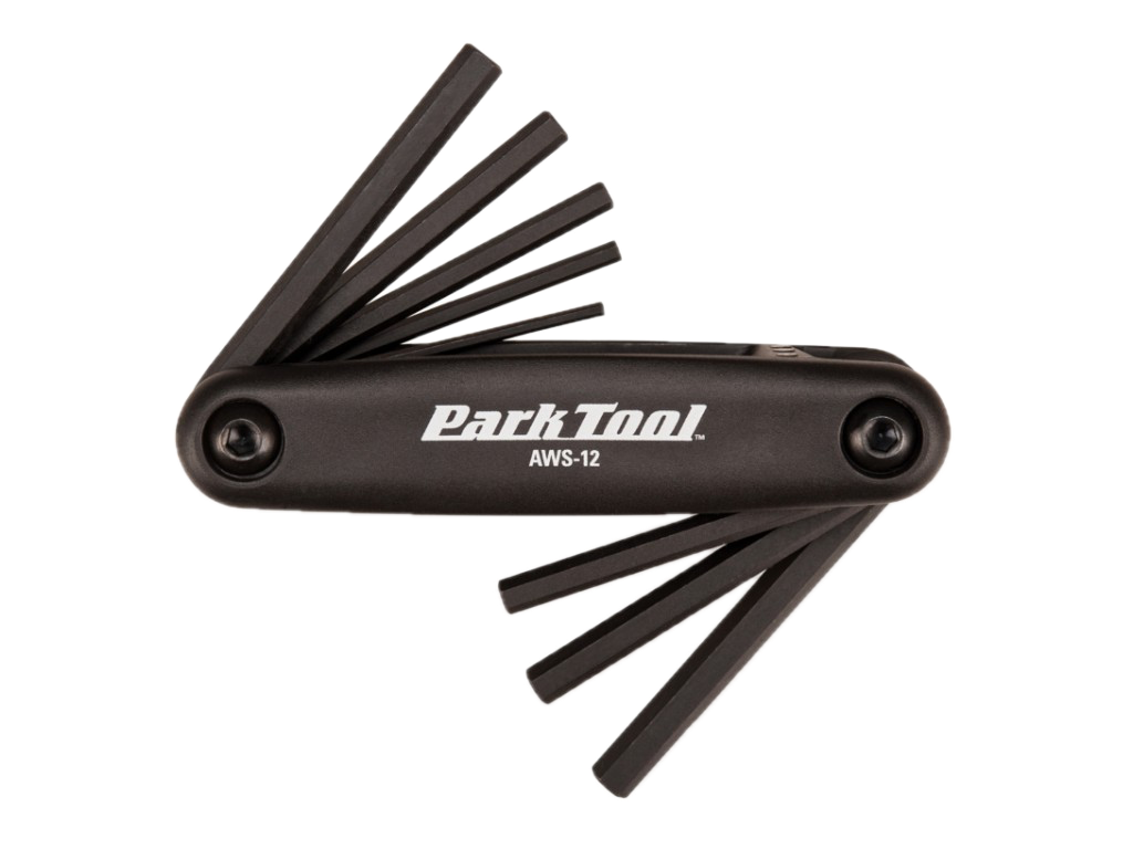 Multiherramienta de llaves hex plegable Park Tool AWS-12