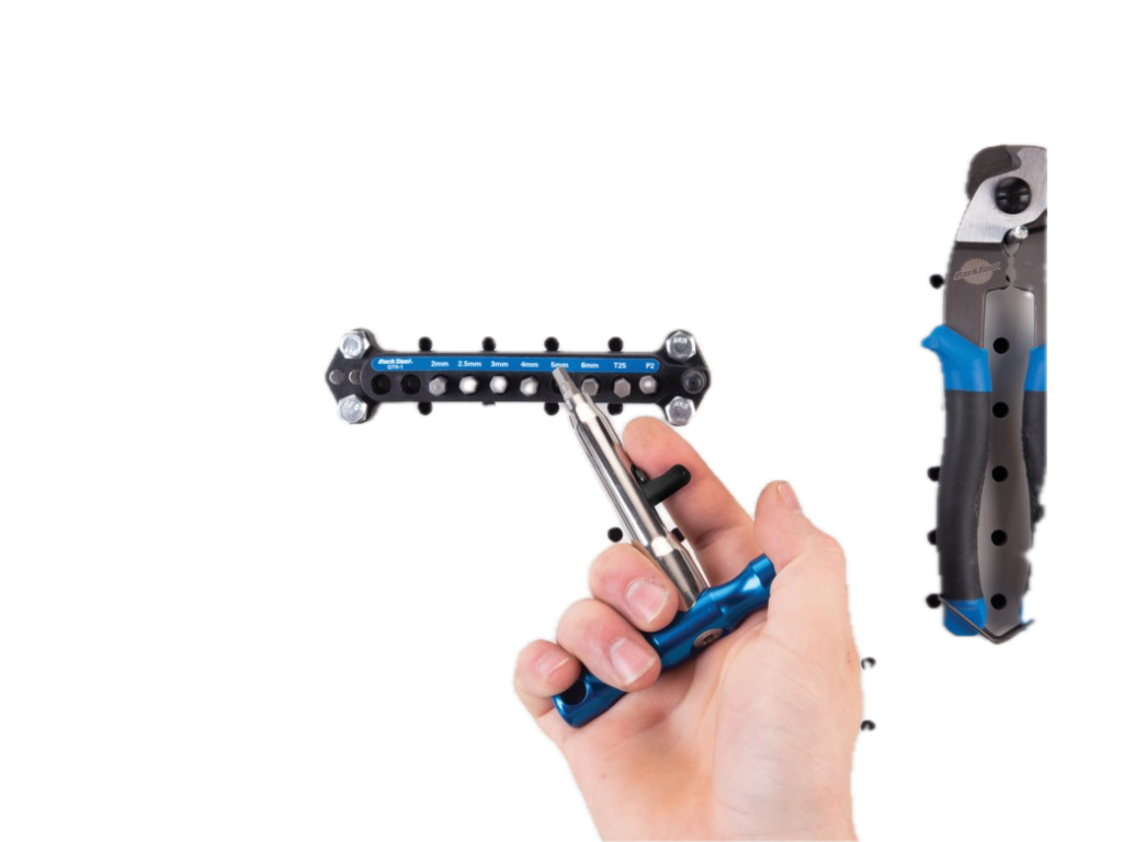 Set Destornilladores de cambio rapido 10pcs Park Tool QTH-1