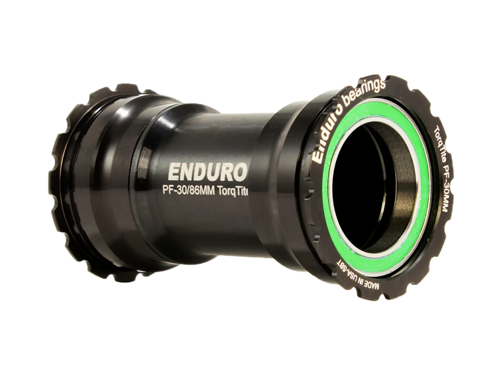 Cazoleta o eje central Enduro Bearings BKS-0179 TorqTite Acero inoxidable BB386 Sram Dub