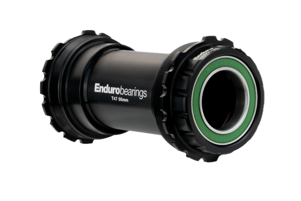 Cazoleta o eje central Enduro Bearings BKSR-0216 T47 Asimetrico 440c Acero Inoxidable Radial Shimano 24mm