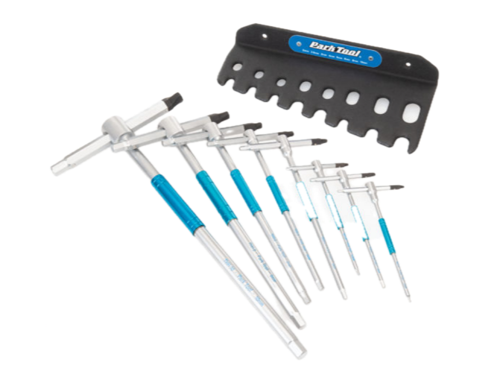 Juego de llaves Allen mango deslizante Park Tool THH-1