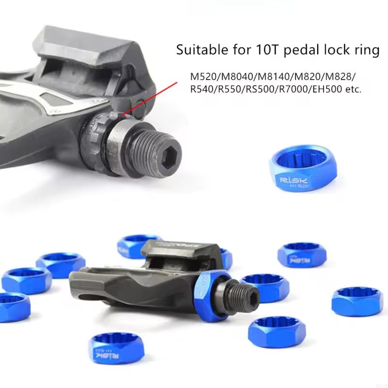 Dado para pedales shimano Risk 10T