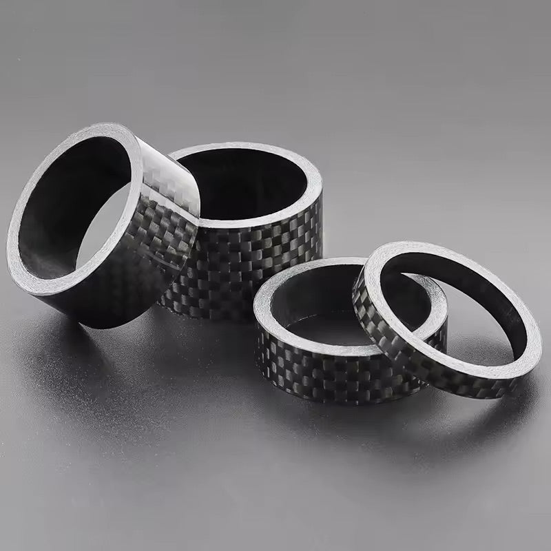 Separadores o espaciadores de Horquilla a Potencia bicicleta fibra de carbono