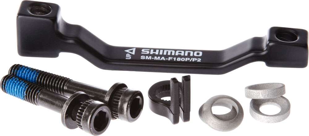 Adaptador caliper freno Shimano 180 SM-MA-F180P/P2