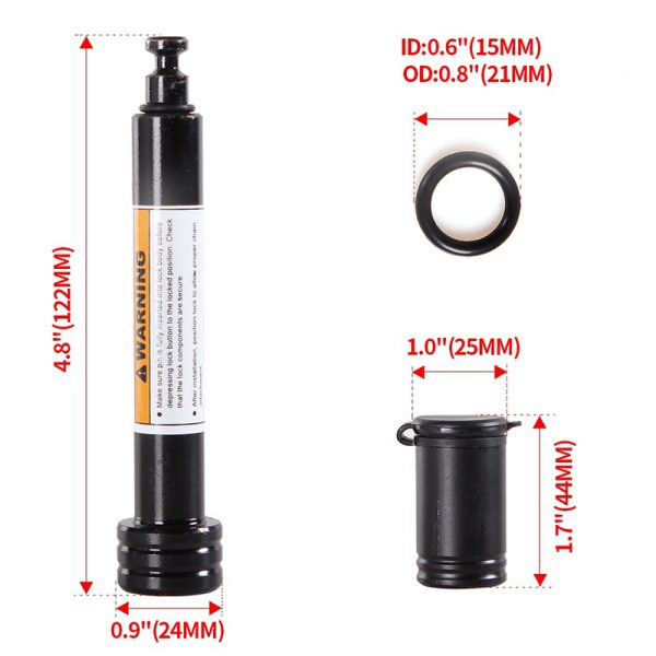 Pasador Candado para barra de tiro 5/8"