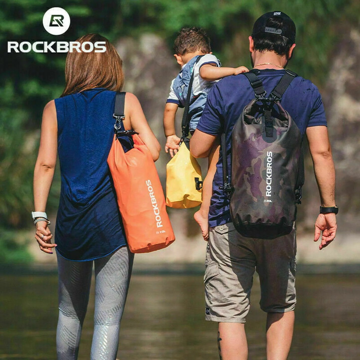 Bolso Rockbros Dry Bag Impermeable 30l