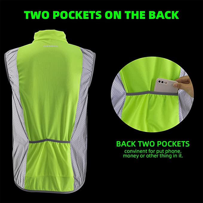 Cortavientos Rockbros sin mangas FGY1002