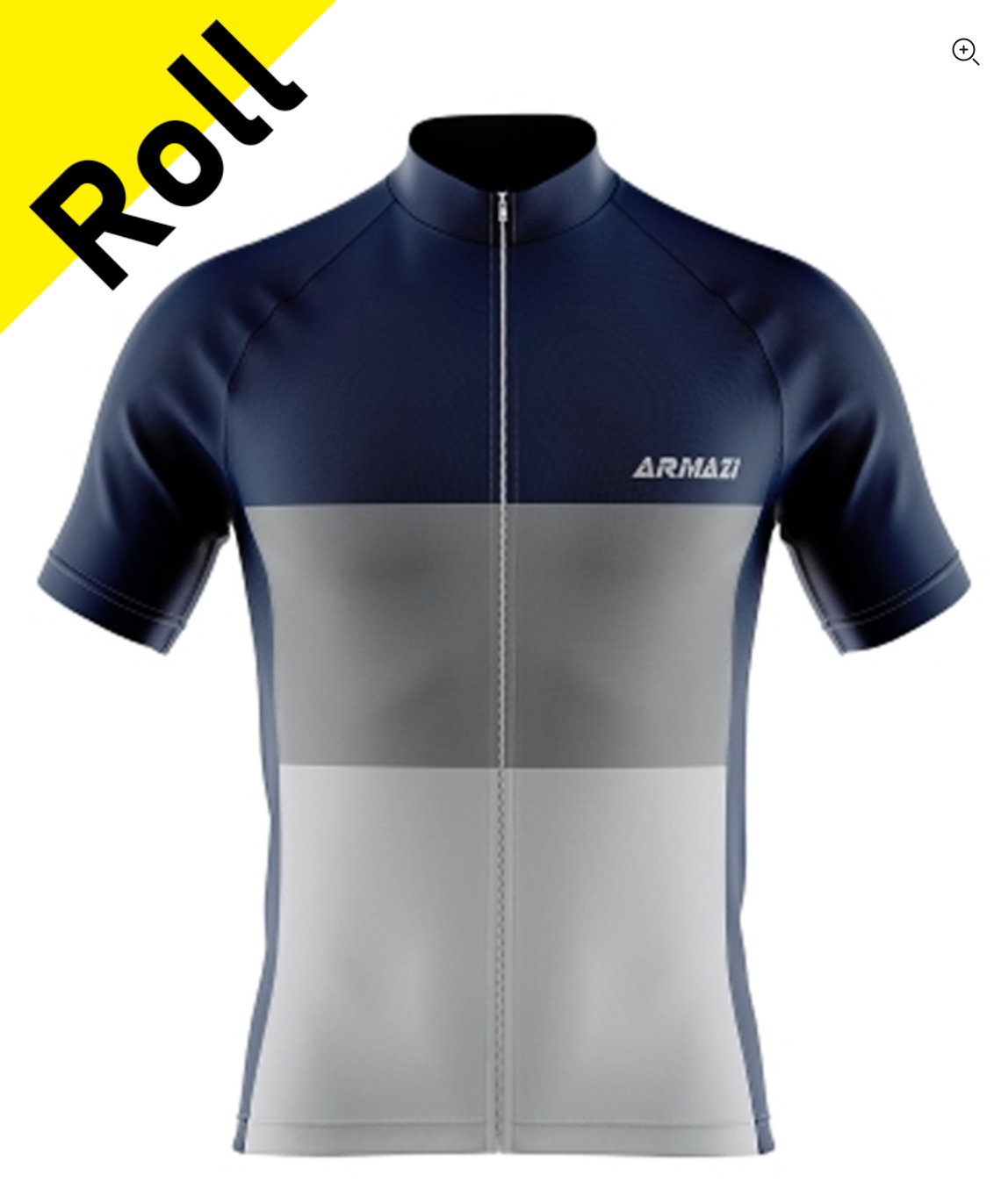 Maillot Armazi Horizontal azul gris