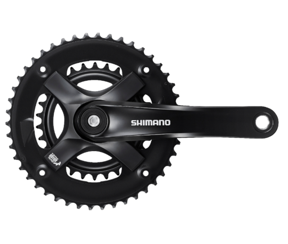 Plato y Biela 2x6/7/8V Shimano FC-TY501-2