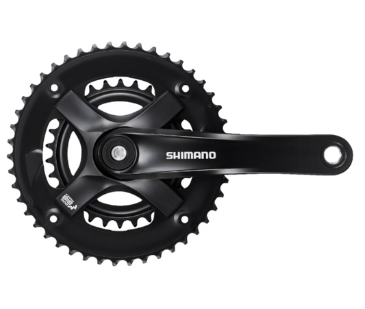 Plato y Biela 2x6/7/8V Shimano FC-TY501-2