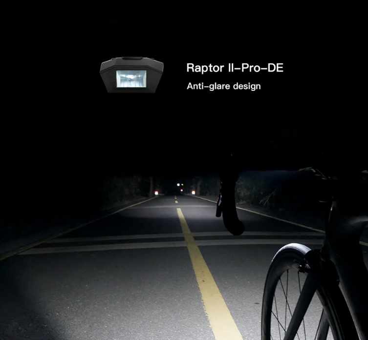 Ciclocomputador Raptor II PRO DE Shanren con linterna