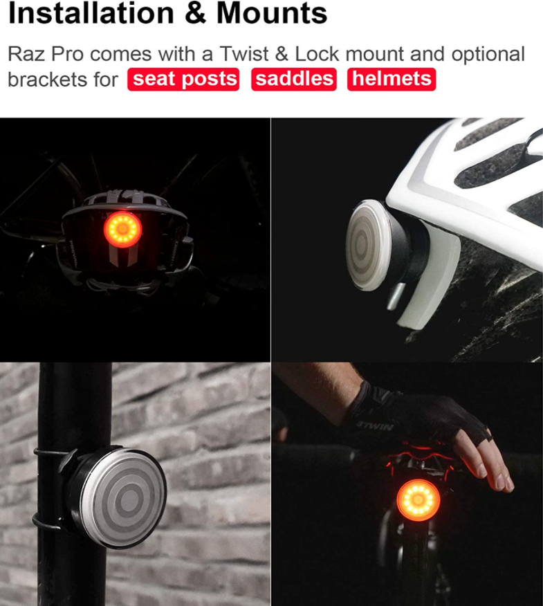 Luz trasera Shanren Raz