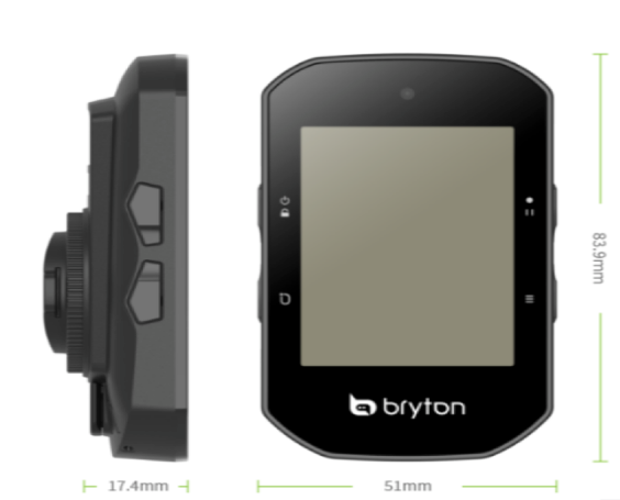 Ciclocomputador Bryton Rider S500T + sensor cad + sensor vel + HRM