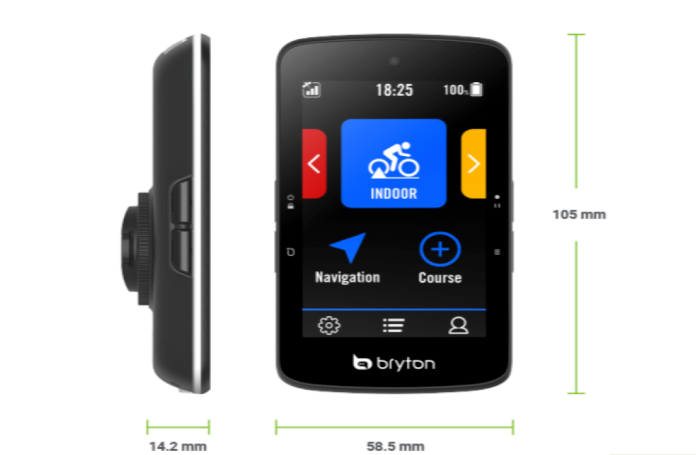 Ciclocomputador Bryton S800E