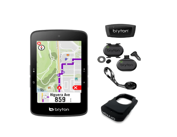 Ciclocomputador Bryton S800T + Sensor cad + Sensor Vel + HRM