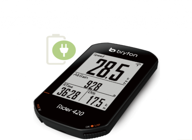 Ciclocomputador Bryton Rider 420 E