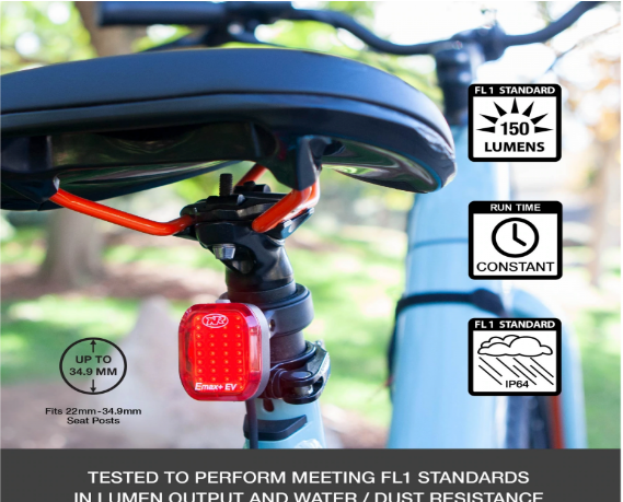 Combo Luz Delantera y trasera para eBike Epro 1000 / Emax+ 150 Nite Rider