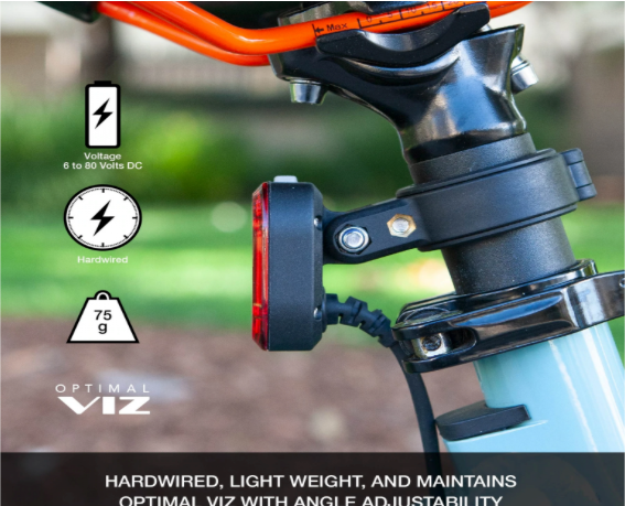 Combo Luz Delantera y trasera para eBike Epro 1000 / Emax+ 150 Nite Rider