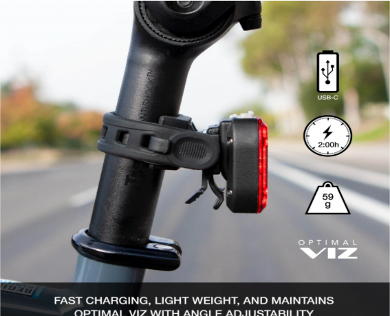 Combo Luz Delantera y trasera Swift 300 / Vmax+ 150 Nite Rider