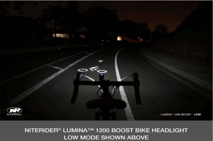 Luz Delantera Lumina 1200 Boost Nite Rider