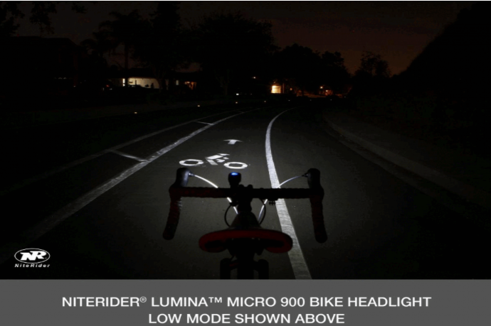 Luz Delantera Lumina Micro 900 Nite Rider