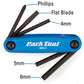 Multiherramientas Park Tool AWS-9 Allen y dest
