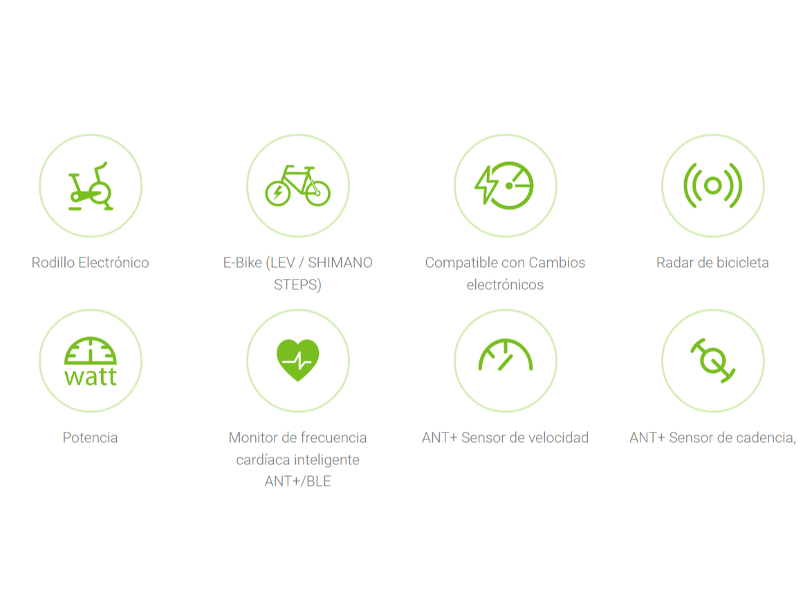 Ciclocomputador Bryton Rider 460 D + sensor cad y banda cardiaca