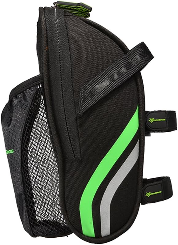 Bolso Rockbros para tija de bici con malla porta termo C7-BK