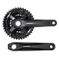 Plato Y Biela Triple Shimano Alivio 3x9v 40/32/22t Fc-MT210-3