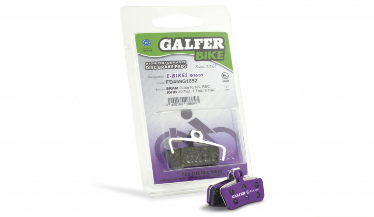 Pastilla de freno Galfer para Sram Avid R RSC Guia RE E-Bike