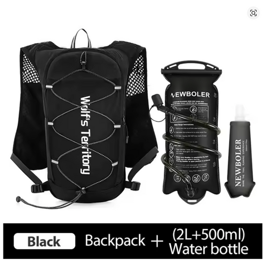 Bolso con hidratación Newboler con vejiga y 1 Flask