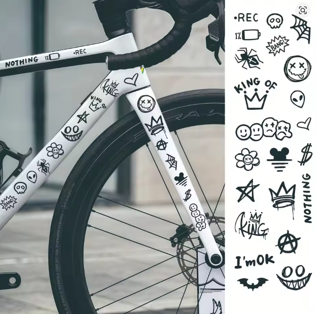 Calcomania sticker para bici