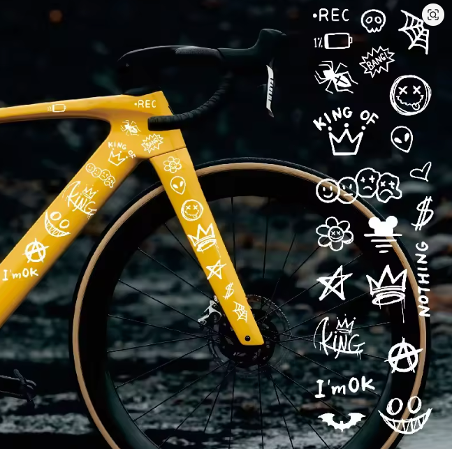 Calcomania sticker para bici