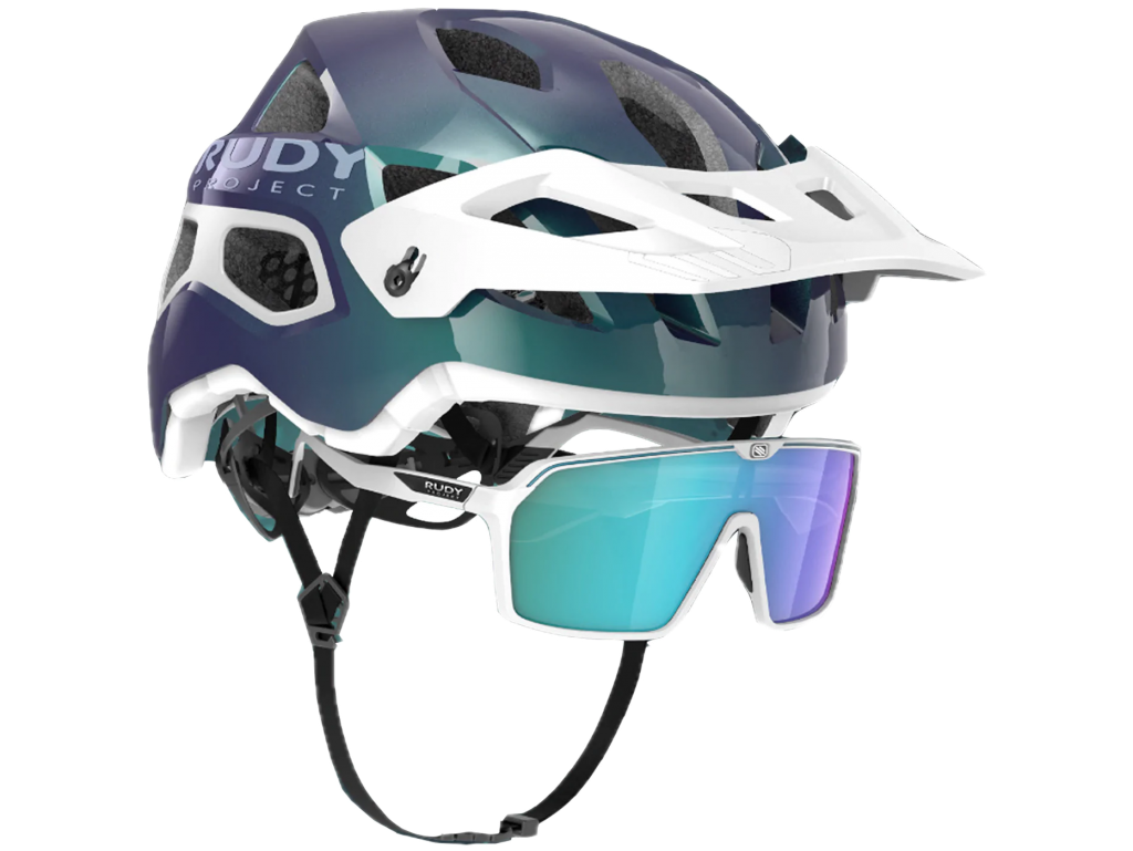 Casco Rudy Project Protera+ mas lentes Spinshield Edicion Limitada