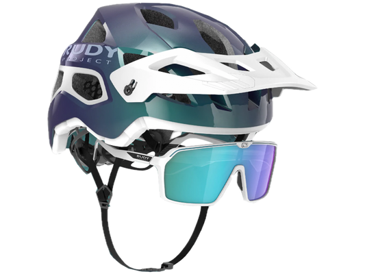 Casco Rudy Project Protera+ mas lentes Spinshield Edicion Limitada