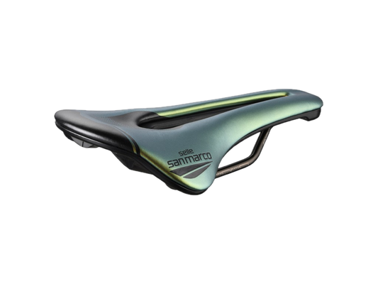 Sillin Shortfit 2.0 Open-Fit Racing Narrow Iridescent Gold Selle San Marco