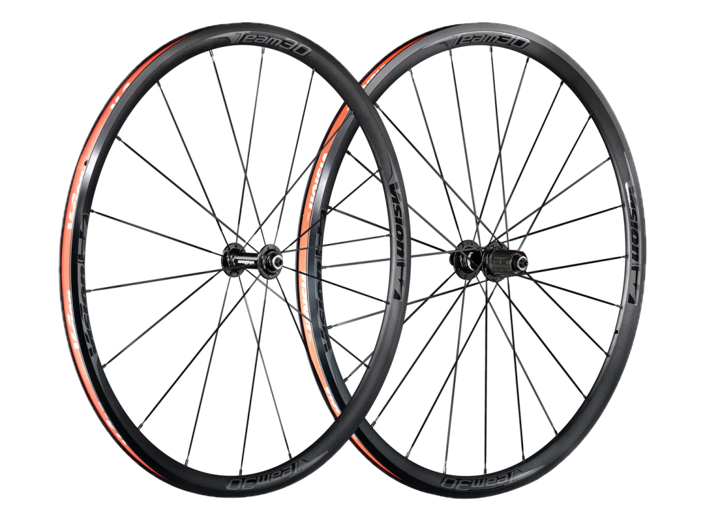 Ruedas Ruta Vision Alum Team 30 Rim Brake 18/24H Shimano 11