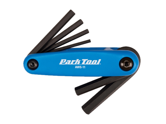 Multiherramienta de llaves hex plegable Park Tool AWS-11