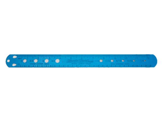 Medidor de radios, rodamientos y clavijas Park Tool SBC-1