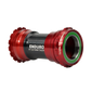 Cazoleta o eje central Enduro Bearings BKS-0136 TorqTite Acero inoxidable BBRight Sram Dub/29mm Cranksets Red