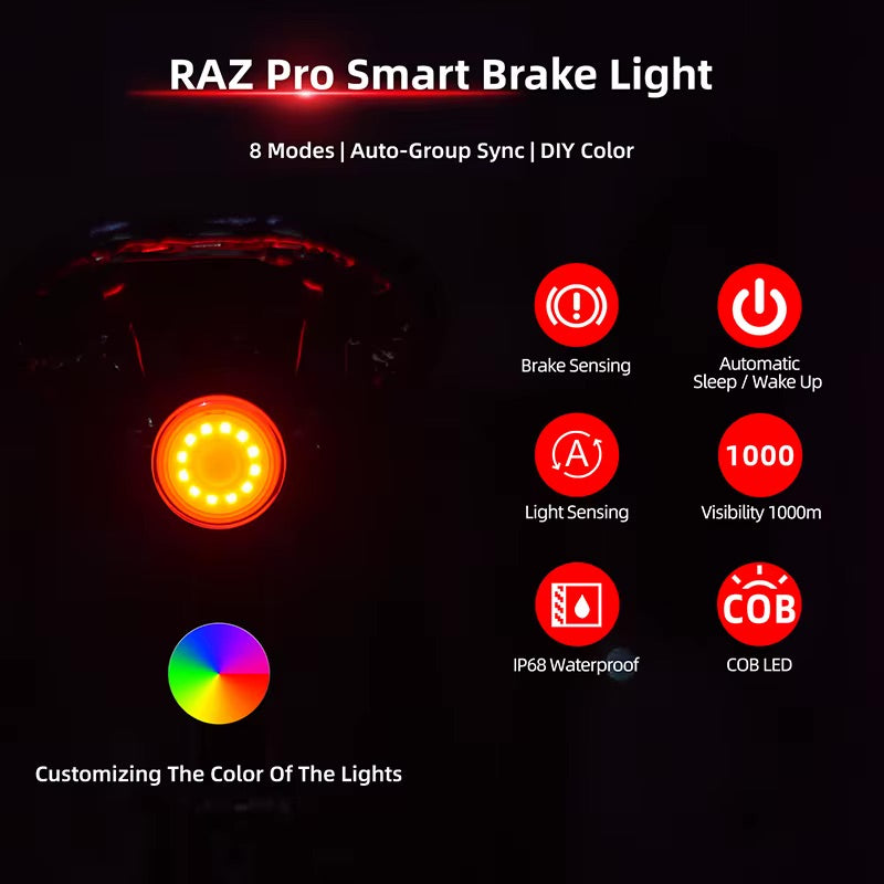 Luz trasera Shanren Raz PRO