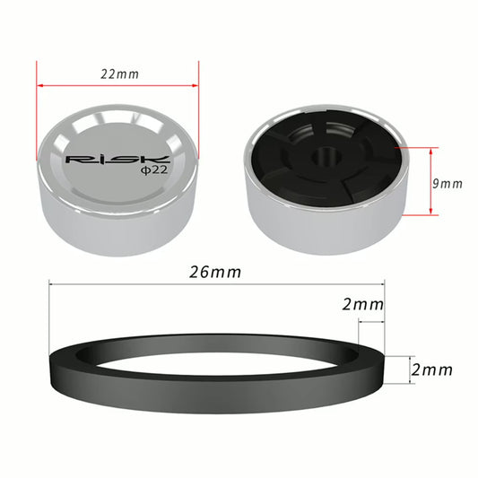 Pistones de freno Titanio para caliper Shimano