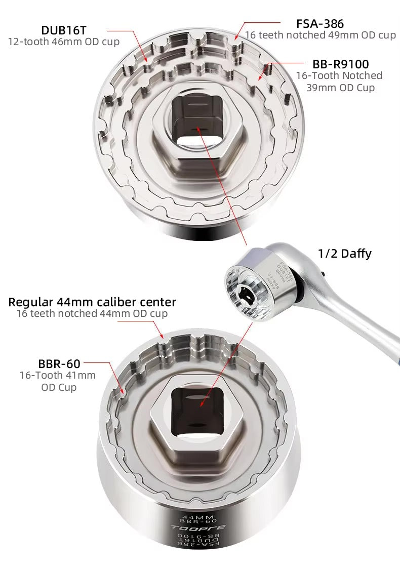 Dado multiple para bicicleta